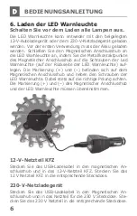 Preview for 6 page of Schwaiger WALED 10 Operating And Safety Instructions Manual