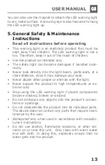 Preview for 13 page of Schwaiger WALED 10 Operating And Safety Instructions Manual