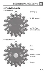 Preview for 43 page of Schwaiger WALED 10 Operating And Safety Instructions Manual