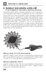 Preview for 54 page of Schwaiger WALED 10 Operating And Safety Instructions Manual