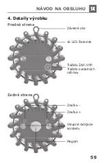 Preview for 59 page of Schwaiger WALED 10 Operating And Safety Instructions Manual