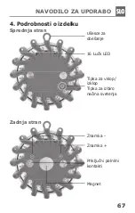 Preview for 67 page of Schwaiger WALED 10 Operating And Safety Instructions Manual