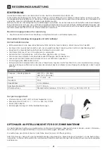 Preview for 2 page of Schwaiger ZA100 011 User Manual And Safety Instructions