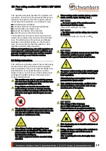 Предварительный просмотр 17 страницы Schwamborn 717005 Translation Of The Original Operating Manual