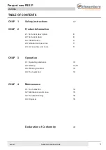 Preview for 3 page of Schwamborn FBS P Operating Instructions Manual