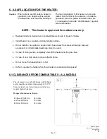 Preview for 13 page of Schwank 4001-J SERIES Installation & Owner'S Manual