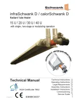 Preview for 1 page of Schwank calorSchwank D 15U Technical Manual