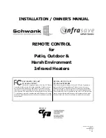 Preview for 1 page of Schwank CMR-1000-24V Installation & Owner'S Manual