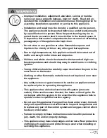 Preview for 5 page of Schwank compactSchwank P40-R Installation & Owner'S Manual