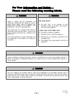 Preview for 5 page of Schwank IC-90 Series Installation & Owner'S Manual