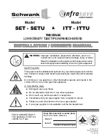 Schwank ITT - ITTU Installation And Owner'S Manual preview