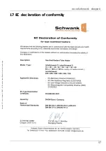 Preview for 57 page of Schwank novoSchwank D 20S U Technical Manual