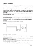 Предварительный просмотр 11 страницы Schwank primoSchwank Installation & Owner'S Manual