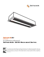 Schwank SchwankAir 3200-Recessed Series Installation Manual preview