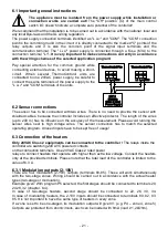 Предварительный просмотр 21 страницы Schwank ThermoControl Plus 4M Operating And Installation Manual