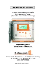 Schwank ThermoControl Plus M2 Operating And Installation Manual предпросмотр