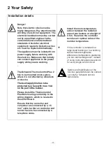 Предварительный просмотр 4 страницы Schwank ThermoControl Plus M2 Operating And Installation Manual