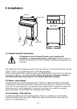 Предварительный просмотр 21 страницы Schwank ThermoControl Plus M2 Operating And Installation Manual