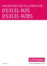 Schweigen DS3131-R2BS Installation Manual preview