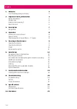 Preview for 2 page of Schweigen WM2190-6S1 Installation Manual