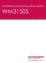 Preview for 1 page of Schweigen WM3150S Installation Manual