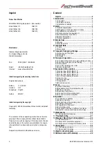 Preview for 2 page of Schweißkraft EASY-MAG 171 Operating Instructions Manual