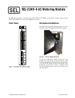 Schweitzer Engineering Laboratories SEL-2245-4 Manual preview