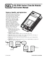 Preview for 1 page of Schweitzer Engineering Laboratories SEL-2594 Instruction Manual