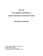 Schweitzer Engineering Laboratories SEL-311L Instruction Manual preview