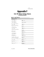 Preview for 391 page of Schweitzer Engineering Laboratories SEL-701 Instruction Manual