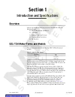 Preview for 19 page of Schweitzer Engineering Laboratories SEL-734 Instruction Manual