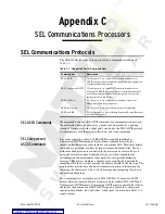 Preview for 241 page of Schweitzer Engineering Laboratories SEL-734 Instruction Manual