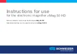 Schweizer eMag 50 HD Instructions For Use Manual preview