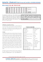 Preview for 4 page of Schwille Elektronik Dew Point Touch 100-600 Operating Instructions