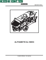 Предварительный просмотр 159 страницы Schwing 30100750 Operation Manual