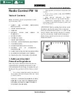 Preview for 1 page of Schwing FW 18 Service Manual