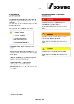 Предварительный просмотр 11 страницы Schwing SP 1800-D Original Operating Instructions