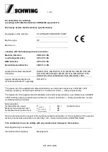 Предварительный просмотр 16 страницы Schwing SP 1800-D Original Operating Instructions