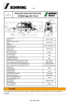 Предварительный просмотр 22 страницы Schwing SP 1800-D Original Operating Instructions