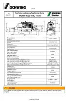 Предварительный просмотр 24 страницы Schwing SP 1800-D Original Operating Instructions