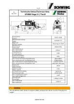 Предварительный просмотр 25 страницы Schwing SP 1800-D Original Operating Instructions