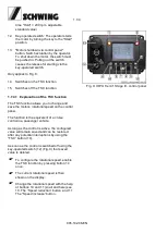 Предварительный просмотр 40 страницы Schwing SP 1800-D Original Operating Instructions