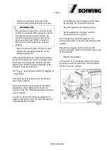 Предварительный просмотр 183 страницы Schwing SP 1800-D Original Operating Instructions