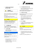 Предварительный просмотр 227 страницы Schwing SP 1800-D Original Operating Instructions