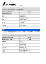 Предварительный просмотр 238 страницы Schwing SP 1800-D Original Operating Instructions