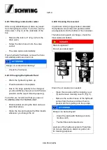 Предварительный просмотр 280 страницы Schwing SP 1800-D Original Operating Instructions