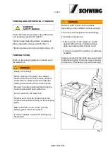 Предварительный просмотр 301 страницы Schwing SP 1800-D Original Operating Instructions