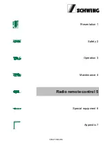 Предварительный просмотр 347 страницы Schwing SP 1800-D Original Operating Instructions