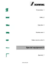 Предварительный просмотр 365 страницы Schwing SP 1800-D Original Operating Instructions