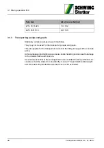 Preview for 70 page of Schwing SP 1800 Original Operating Instructions